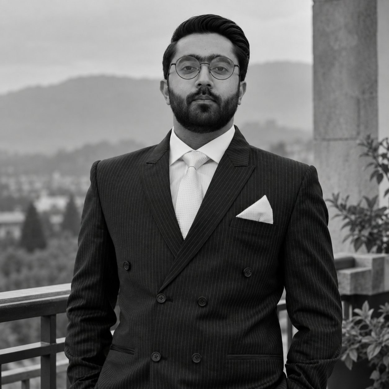 Portrait of Umar Ahmad Chaudhary 