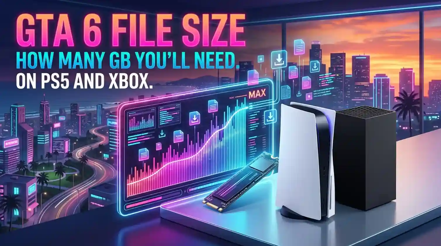 GTA 6 File Size: How Many GB You'll Need on PS5 and Xbox