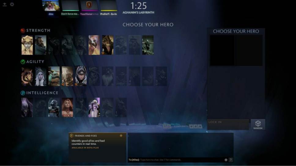 Which hero to pick